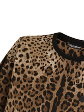 leopard print T-shirt
